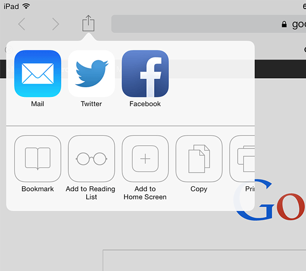 Guardar fácilmente la página web como PDF en tu iPad