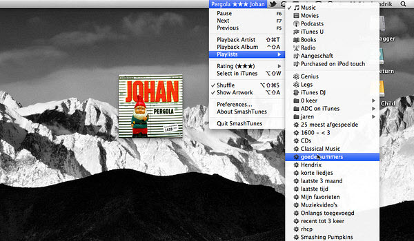 6 aplicaciones útiles para controlar iTunes desde la barra de menús de Mac