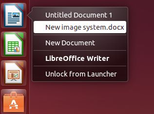 Cómo añadir listas rápidas de archivos recientes en Ubuntu Unity Launcher