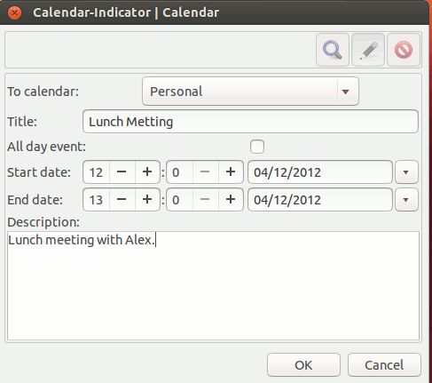 Cómo añadir (y eliminar) eventos a Google Calendar desde la bandeja del sistema[Ubuntu].