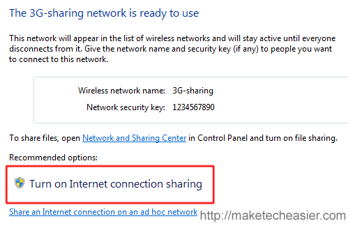Cómo compartir una conexión inalámbrica 3G en Windows 7