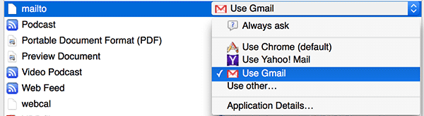 Cómo configurar Gmail como la aplicación de correo predeterminada en varios navegadores de tu Mac