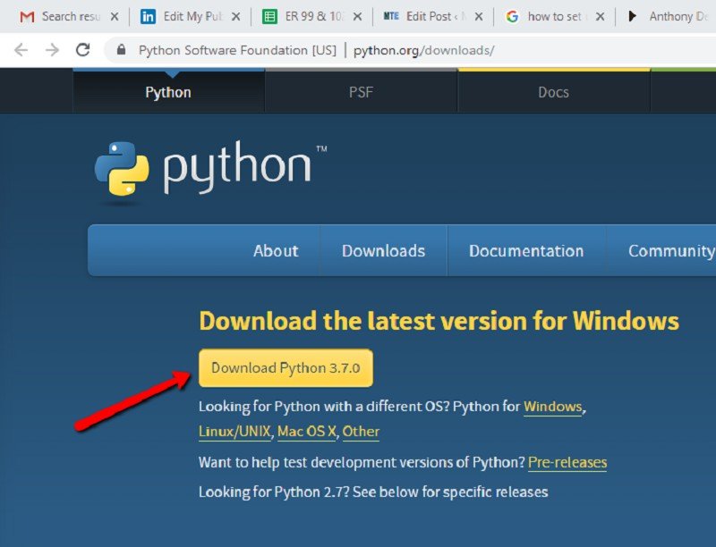 Cómo configurar Python en Windows 10
