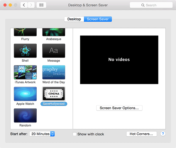 Cómo configurar un vídeo como protector de pantalla en tu Mac