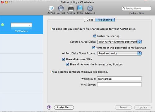 Cómo crear una unidad de red utilizando AirDisk en OS X