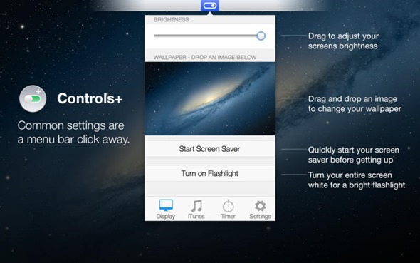 Cómo obtener iOS 7 Like Control Center en tu Mac