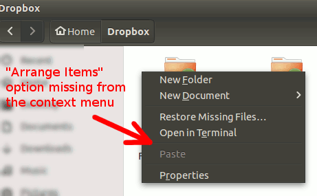 Cómo ordenar archivos por extensión en Ubuntu Nautilus