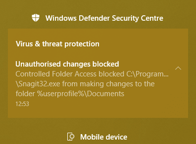 Cómo protegerse contra Ransomware con acceso controlado a las carpetas en Windows 10