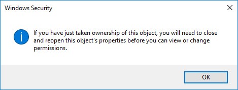 Cómo restaurar la propiedad de TrustedInstaller para los archivos del sistema en Windows 10