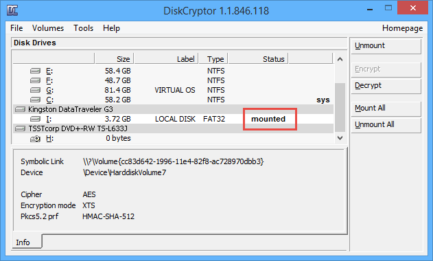 Cómo usar DiskCryptor para cifrar particiones en Windows