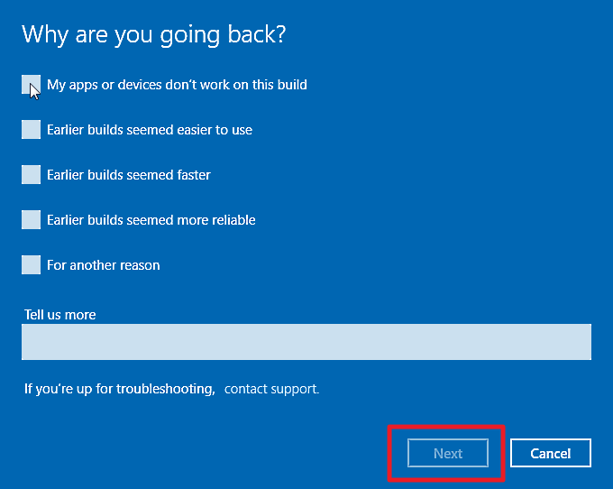 Cómo volver a las versiones anteriores de Windows 10