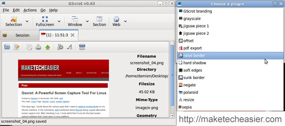 Gscrot: Una poderosa herramienta de captura de pantalla para Linux