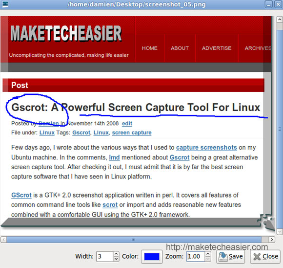 Gscrot: Una poderosa herramienta de captura de pantalla para Linux