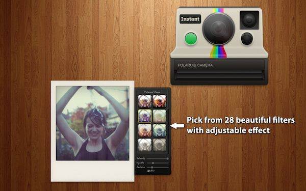 Instantáneo, la aplicación Polaroid para Mac