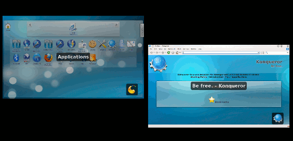 Previsualización del Netbook KDE Plasma