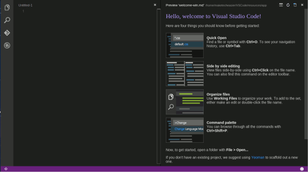 Primeras impresiones de Visual Studio Code