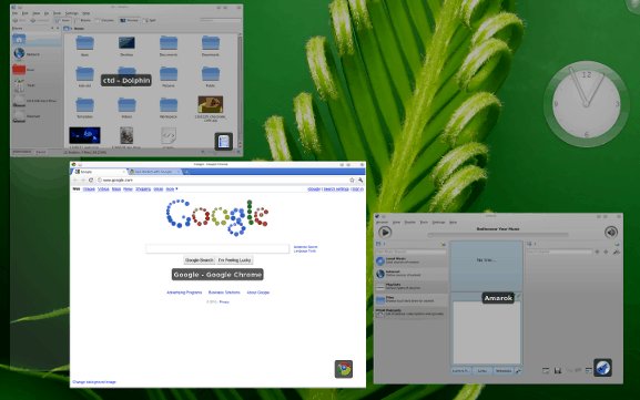 Una mirada a los efectos de escritorio de KDE