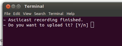 2 aplicaciones simples que graban su sesión de terminal como vídeo[Linux]