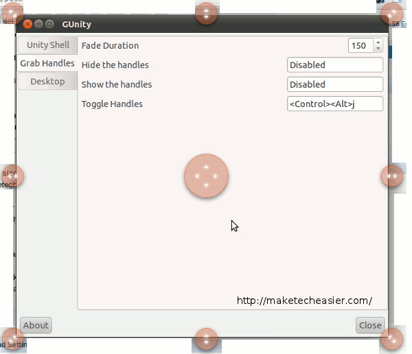 Ajuste la configuración de Ubuntu Unity fácilmente con GUnity