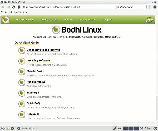 Bodhi Linux 3.1 y el nuevo escritorio Mokhsa