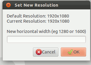 Cómo aumentar la resolución de la pantalla más allá de la configuración predeterminada[Linux].
