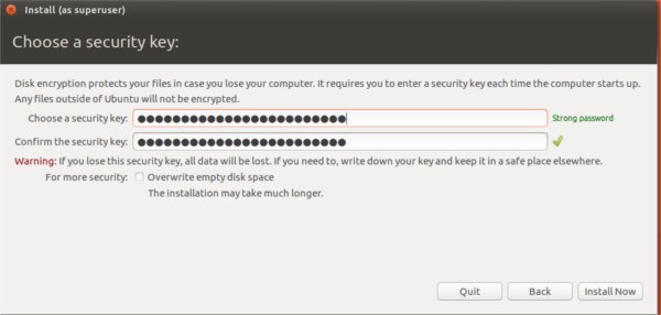 Cómo cifrar su disco duro en Ubuntu