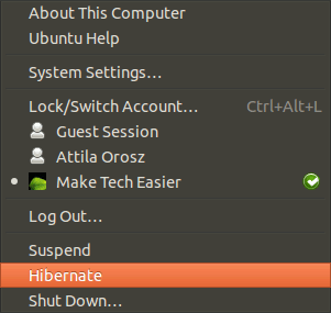 Cómo habilitar Hibernate en Ubuntu 12.04