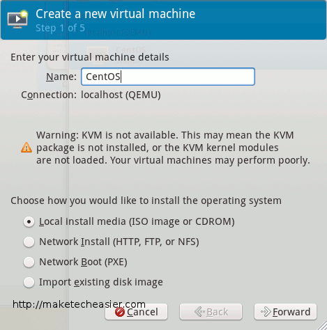Cómo usar KVM con Virtual Machine Manager