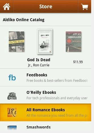 Leer libros electrónicos en Android utilizando Aldiko Book Reader