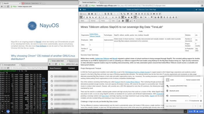 NayuOS: Una horquilla de sistema operativo cromada para desarrolladores
