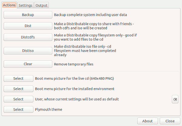 Realice una copia de seguridad o redistribuya su instalación basada en Ubuntu con Pinguy Builder
