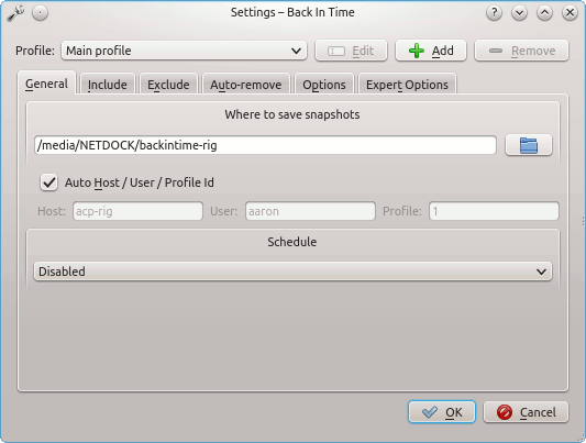 Revisión de aplicaciones Linux: Edición KDE Backintime