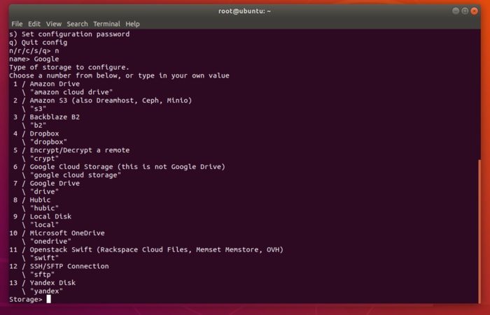 Uso de Rclone para sincronizar con múltiples proveedores de almacenamiento en nube en Linux