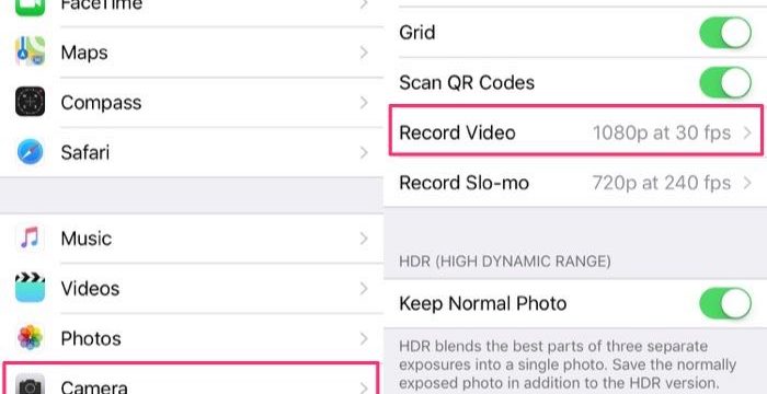 5 maneras fáciles de reducir el tamaño del vídeo en iOS