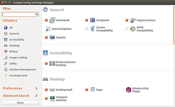 Ajustar el número de espacios de trabajo en Unidad[Ubuntu]