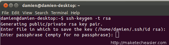 Cómo generar una clave SSH pública/privada[Linux]