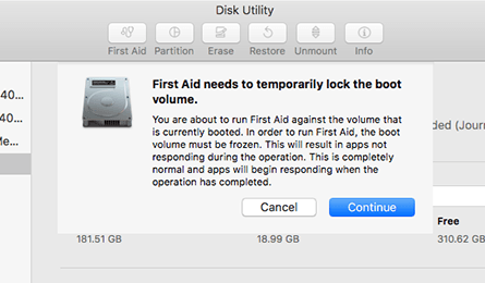 Cómo reparar permisos de disco en Mac