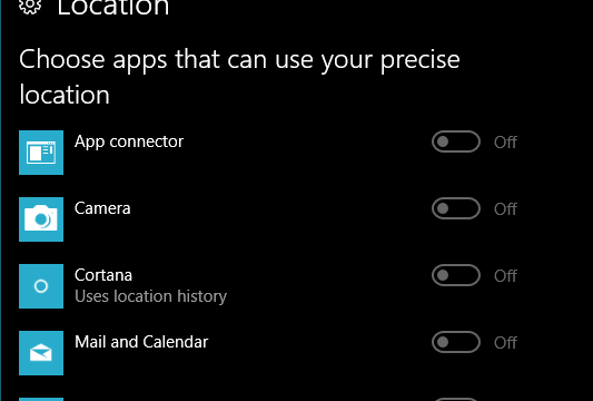 ¿Qué significa «Su ubicación está actualmente en uso» en Windows 10?