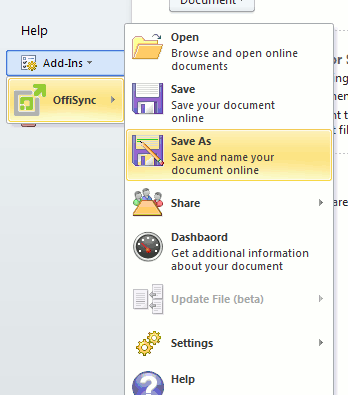 Cómo sincronizar tus documentos de MS Office con Office Apps en línea (Google Docs, Zoho, Office Live)