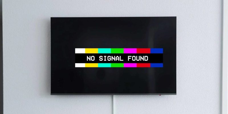 ¿Por qué mi televisor dice «no signal»? 